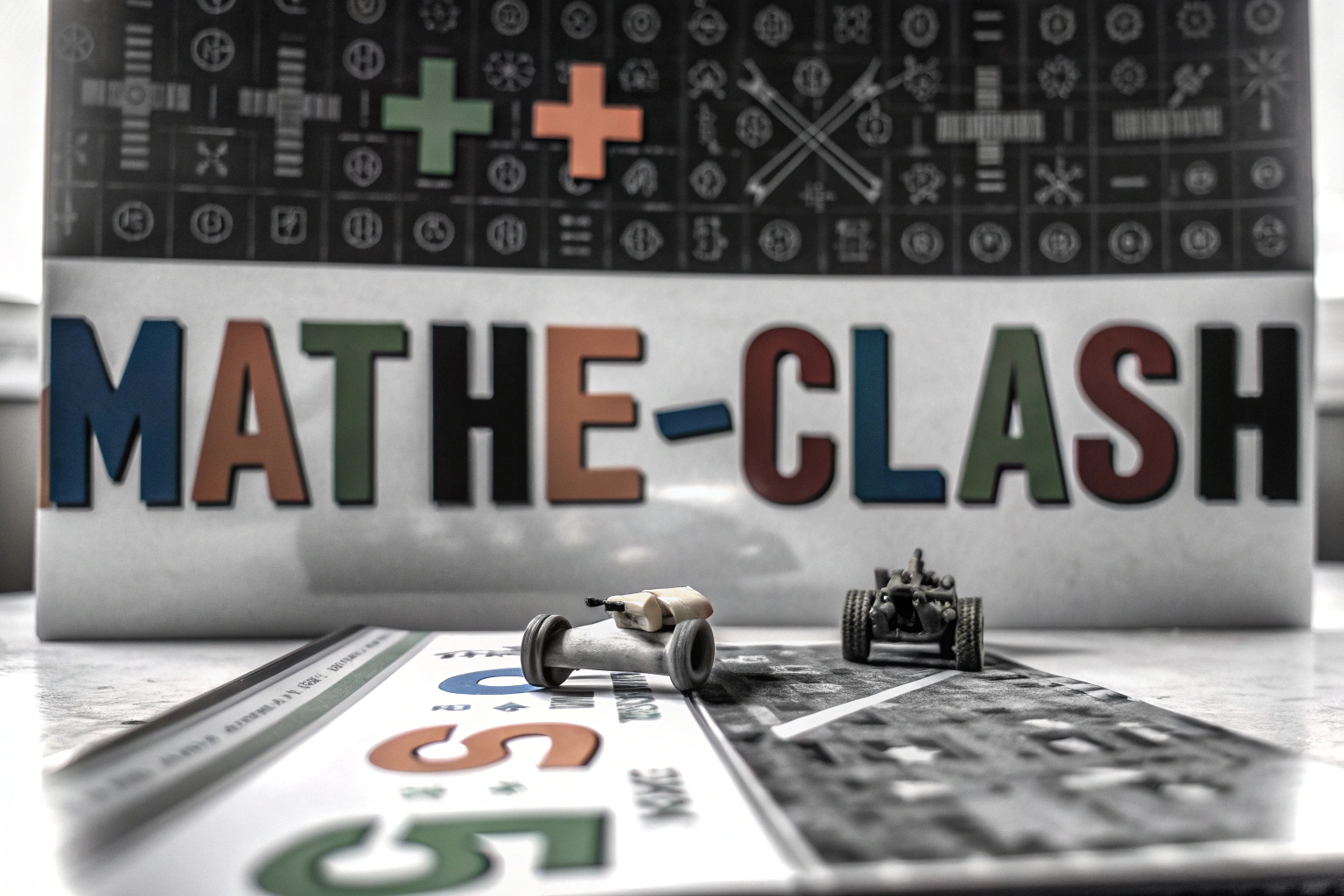 Buchcover des Mathe-Clash vom Persen Verlag Mathe-Clash Buch für Grundrechenarten