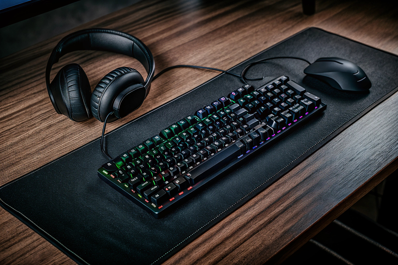 Das Orzly Gaming RX250 Set mit beleuchteter Tastatur, Maus, Headset und Mauspad Orzly Gaming RX250 Set mit RGB Beleuchtung