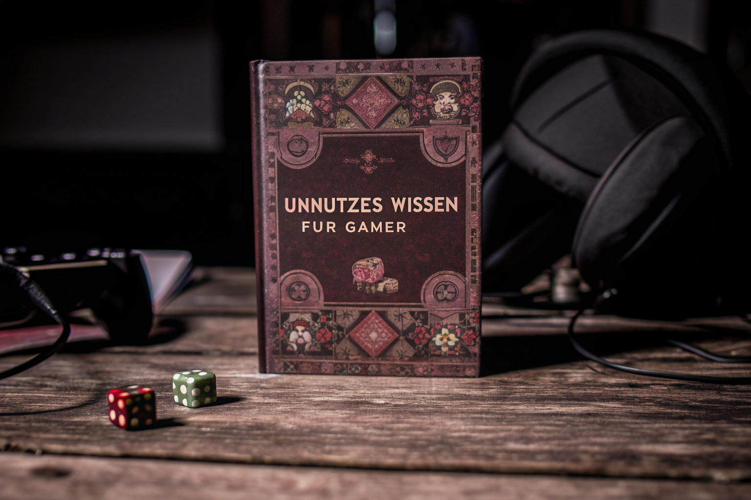 Detailaufnahme eines Buches mit dem Titel 'Unnützes Wissen für Gamer'. Unnützes Wissen für Gamer Buch
