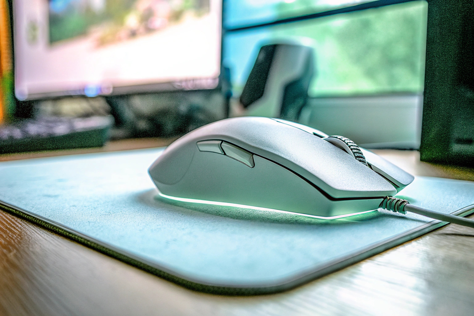 Die Razer Viper V3 HyperSpeed im Einsatz, zeigt ihre Leichtigkeit und Präzision. Razer Viper V3 HyperSpeed Gaming-Maus