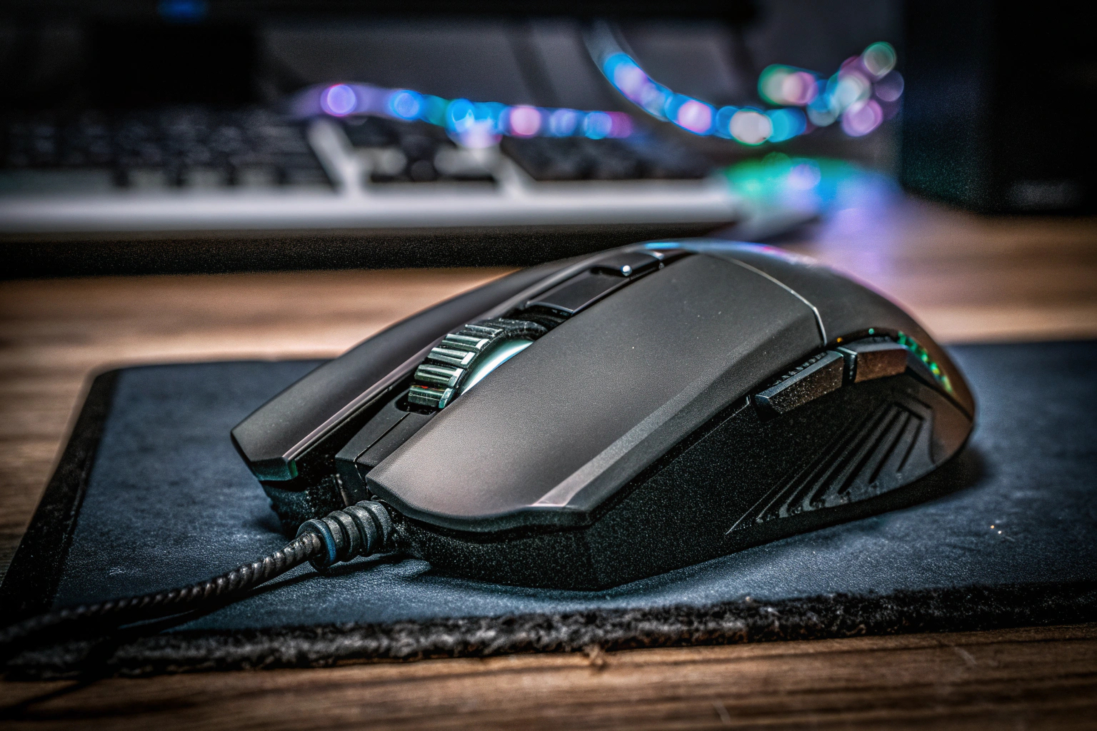 Die zelotes T90 Gaming-Maus mit bunter Beleuchtung zelotes T90 Gaming-Maus