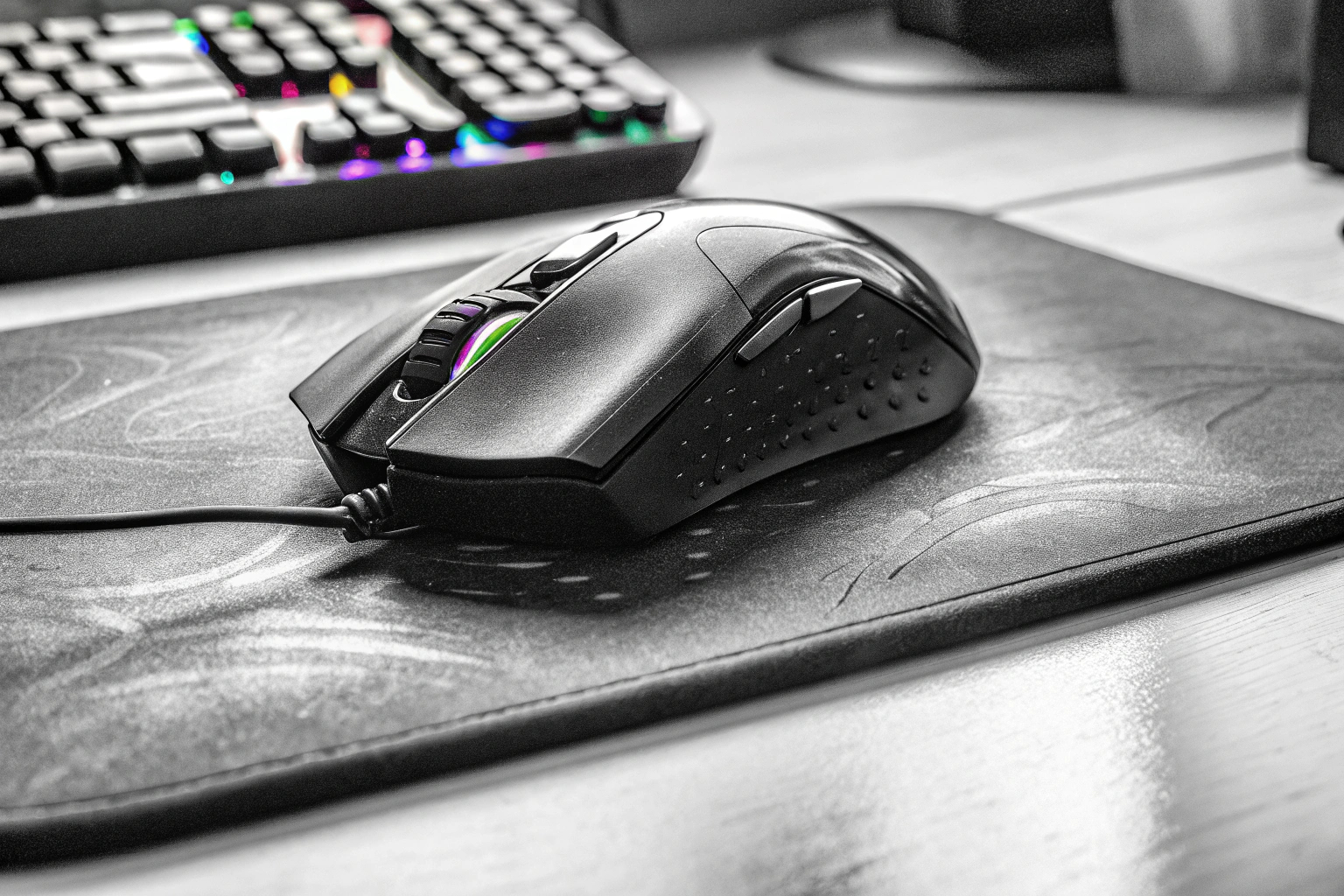 Die Zelotes T90 Gaming Maus mit ihren anpassbaren Gewichten und Beleuchtungsmodi. Zelotes T90 Gaming Maus