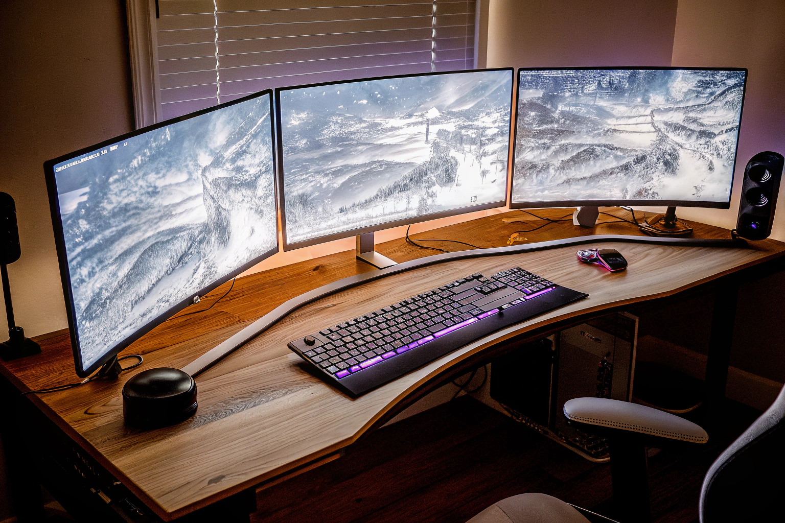 Multi-Monitor Gaming-Setup