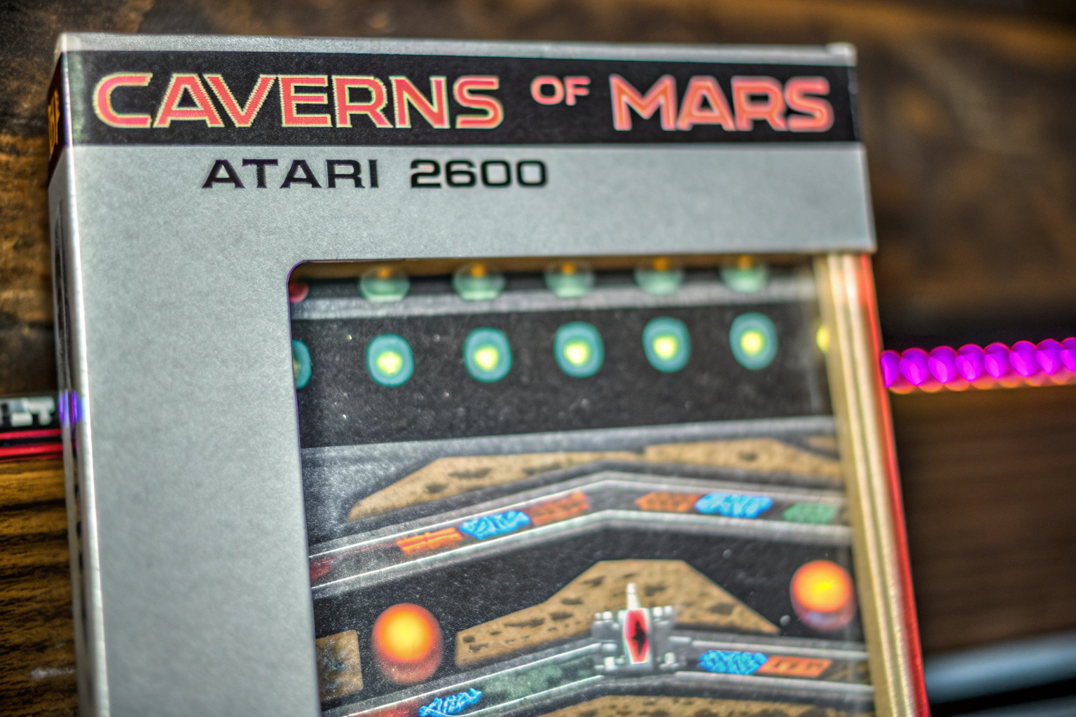 Ein Bild, das die spannenden Abenteuer in Caverns of Mars zeigt. Caverns of Mars Spiel