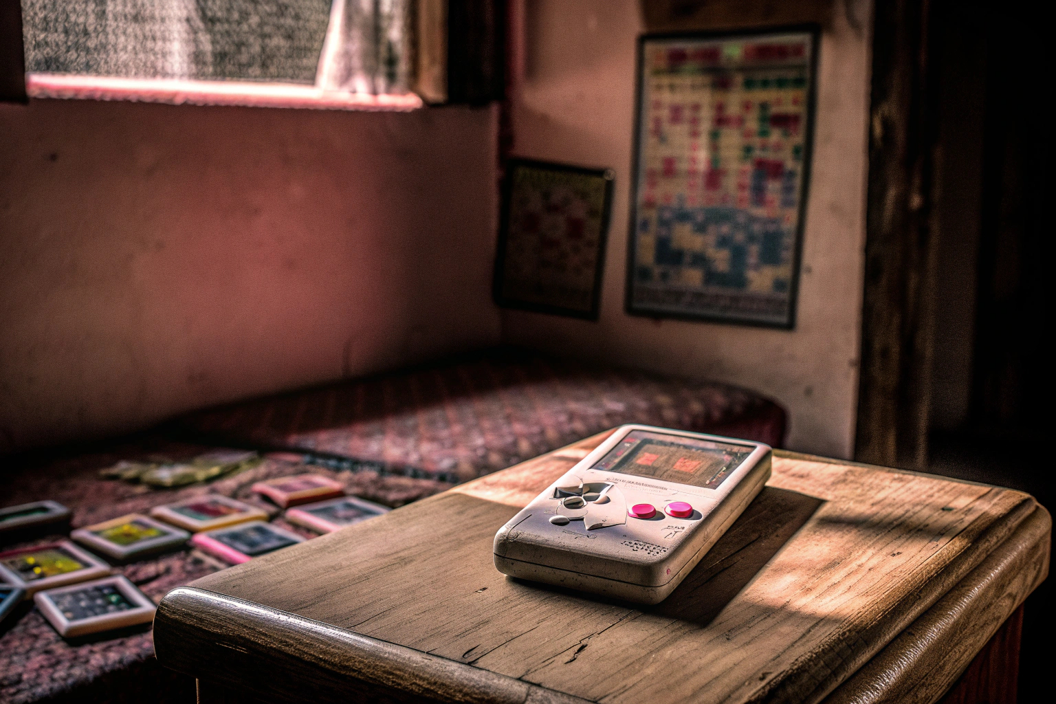 Ein Bild einer Retro-Spielkonsole mit einem klassischen Spiel, das die Nostalgie von GOG hervorhebt. Retro Konsole