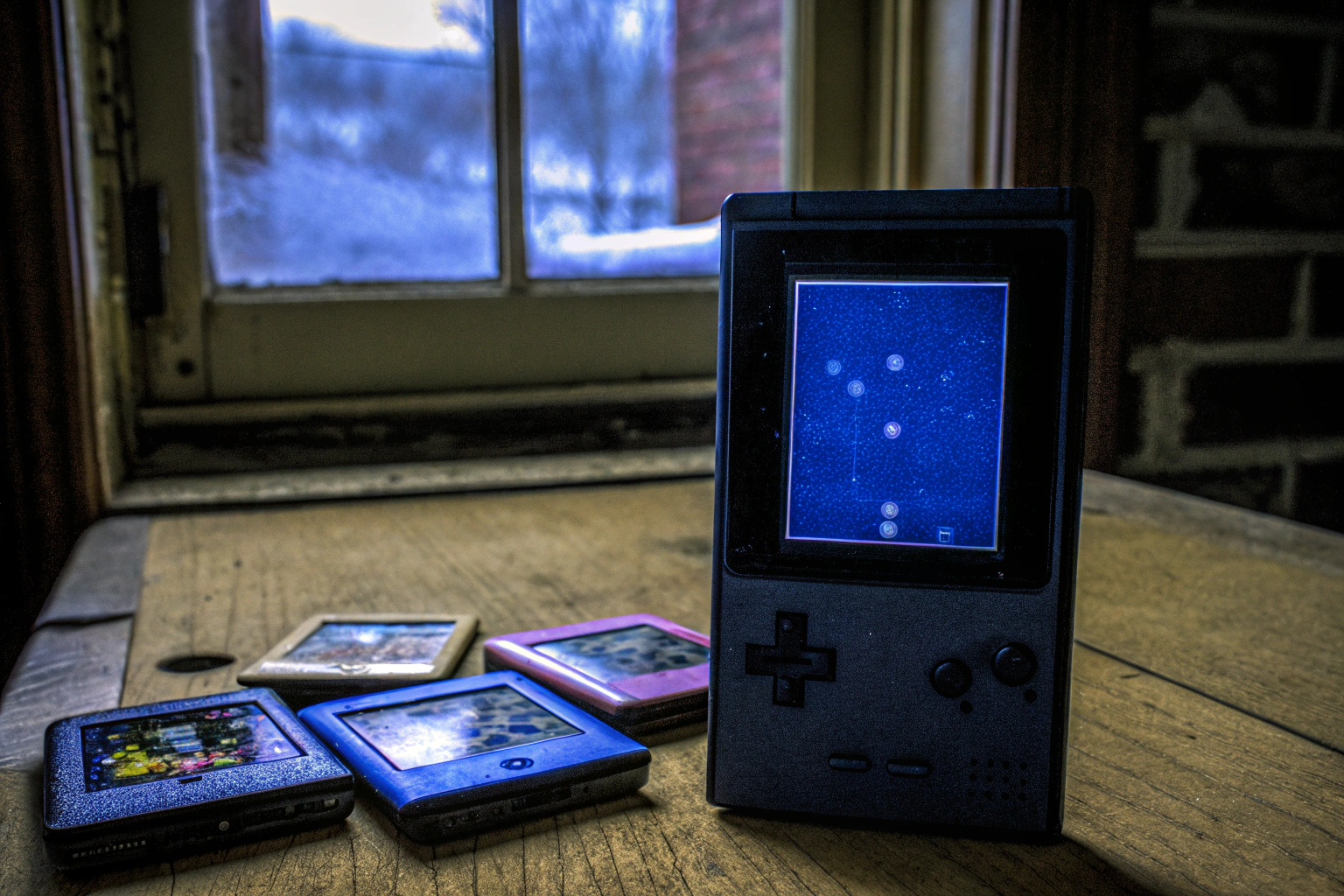 Ein Bild von einem klassischen Game Boy Spiel, das auf einem Game Boy gespielt wird. Klassisches Game Boy Spiel auf dem Game Boy