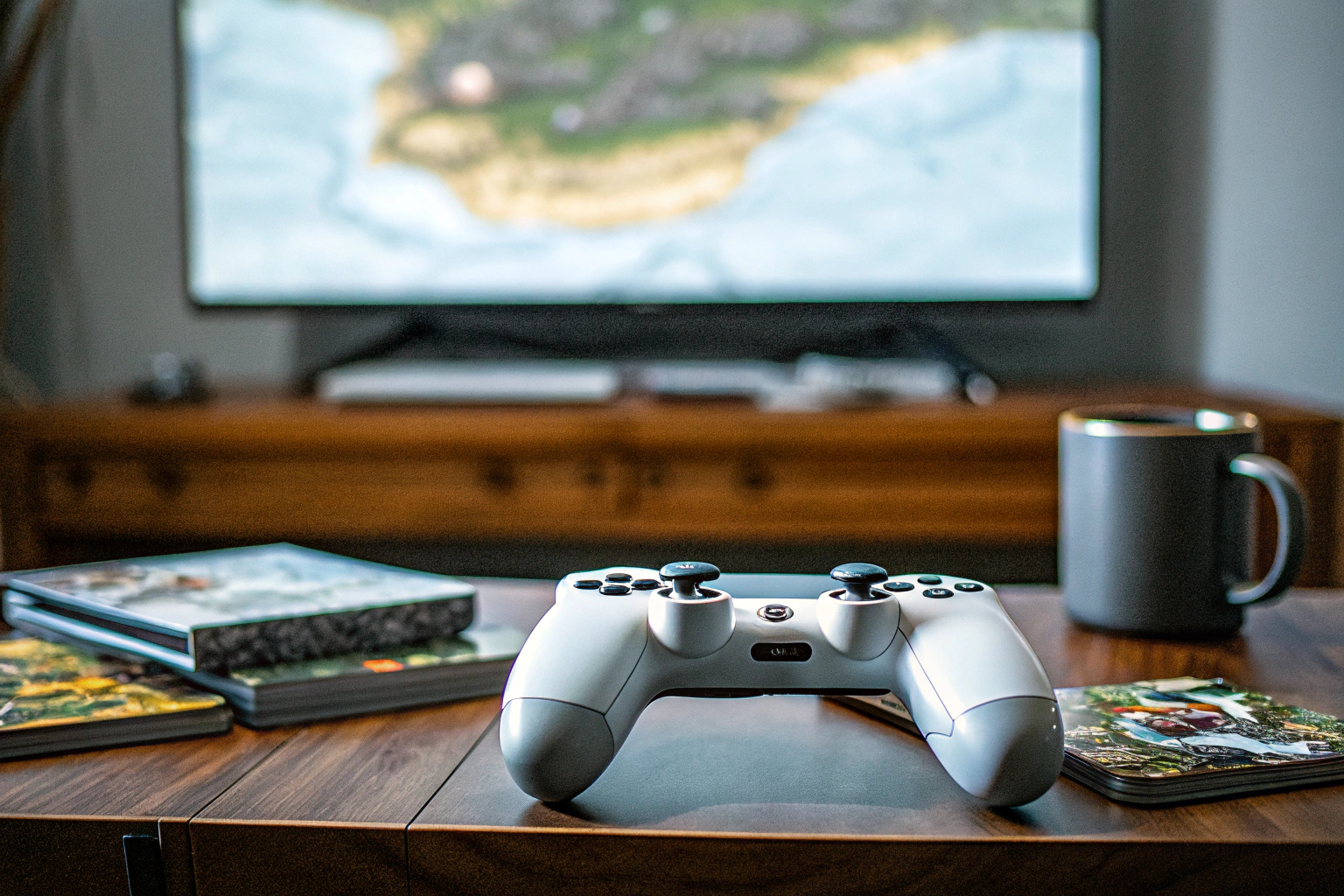 Ein Bild von einem Spieler, der Sid Meier's Civilization VI auf der PlayStation 4 spielt. Civilization VI auf PS4