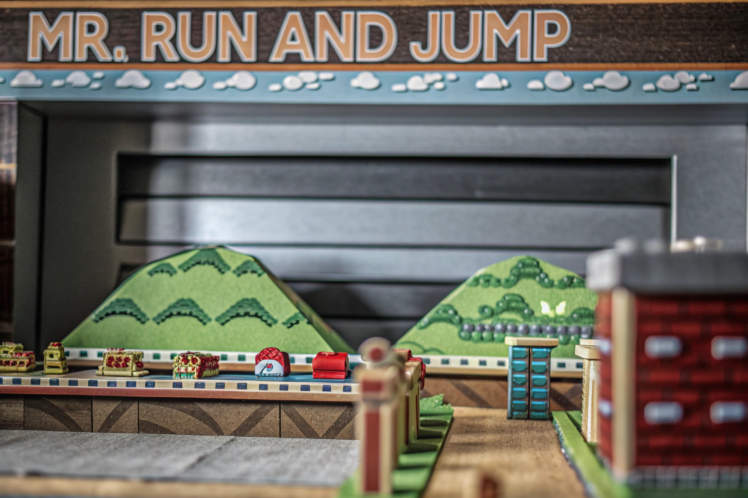 Ein Bild von Mr Run and Jump, das die farbenfrohen Abenteuerwelten zeigt. Mr Run and Jump Spiel