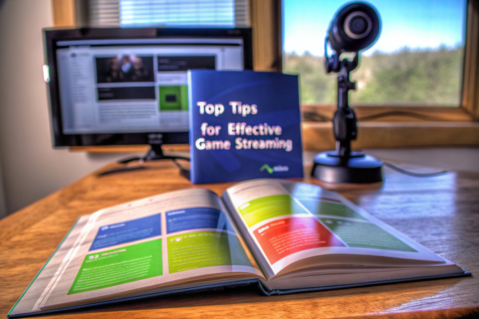 Ein Buch über Streaming-Tipps auf einem Tisch. Streaming-Tipps Buch