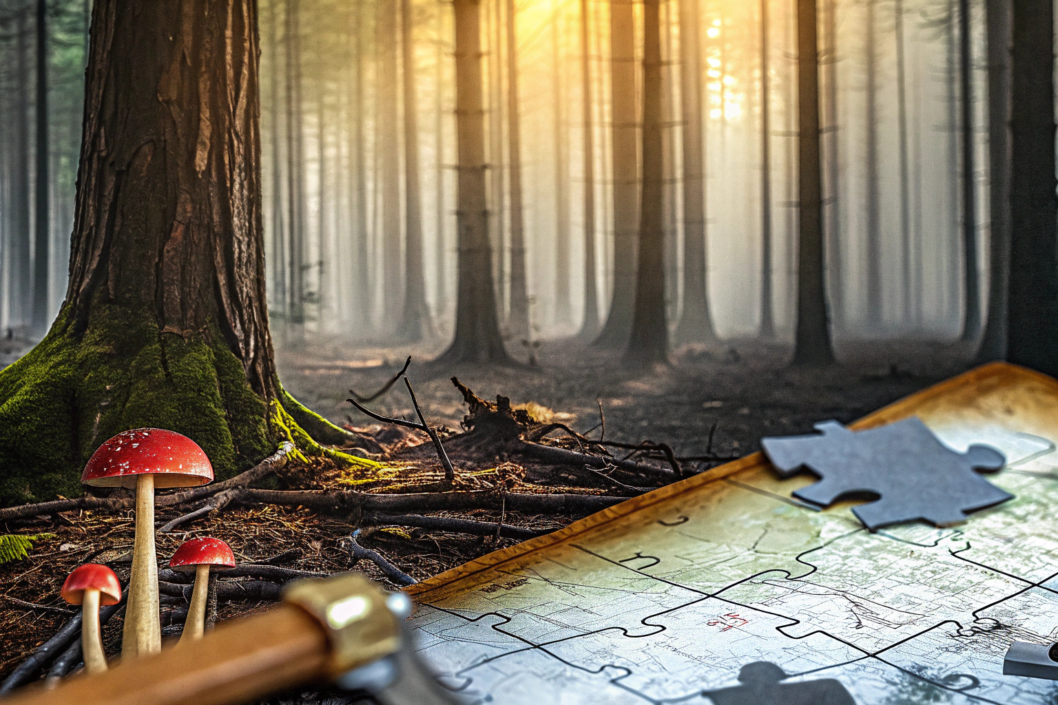 Ein detailreiches Escape-Room-Spiel, das Spieler in einen mysteriösen Wald entführt. Perfekt für Einsteiger. EXIT - Das Spiel - Der verwunschene Wald