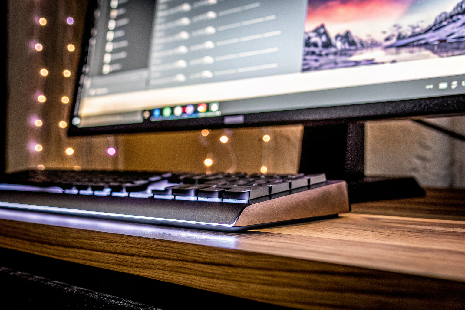 Ein Gamer, der an seinem PC die Grafikeinstellungen anpasst, um die bestmögliche Leistung zu erzielen. Gamer passt Grafikeinstellungen an
