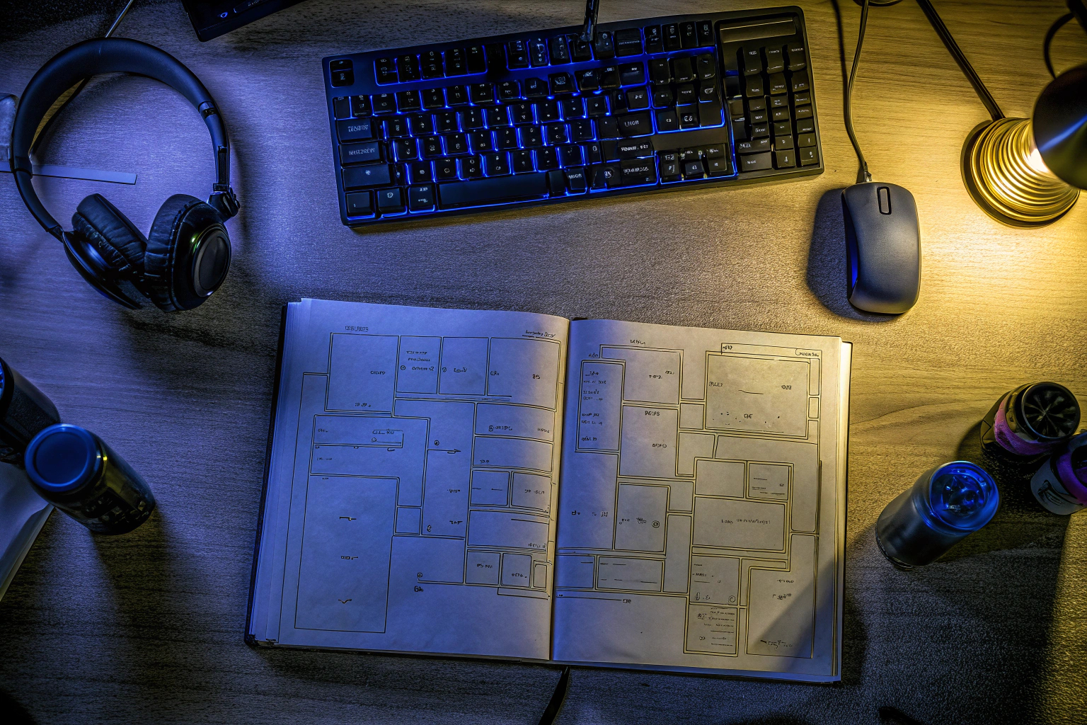 Ein Gamer, der sein Budget für In-Game-Käufe plant. Budgetplanung für Gaming