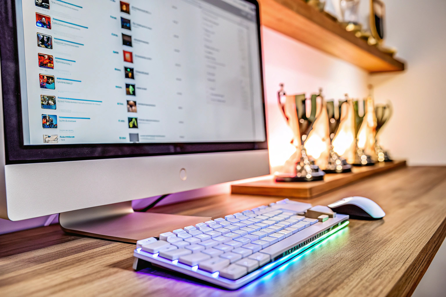 Ein Gamer, der seine Social-Media-Profile pflegt und Inhalte erstellt, um seine Marke zu stärken. Gamer Social Media Branding