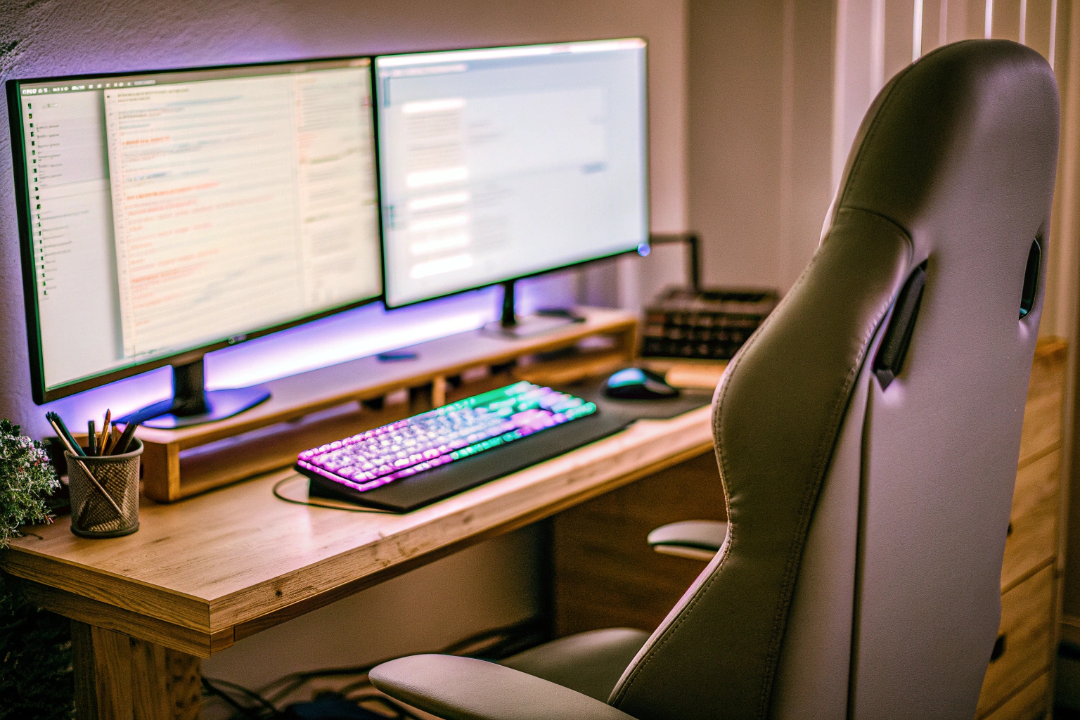 Gaming-Setup für Lernen