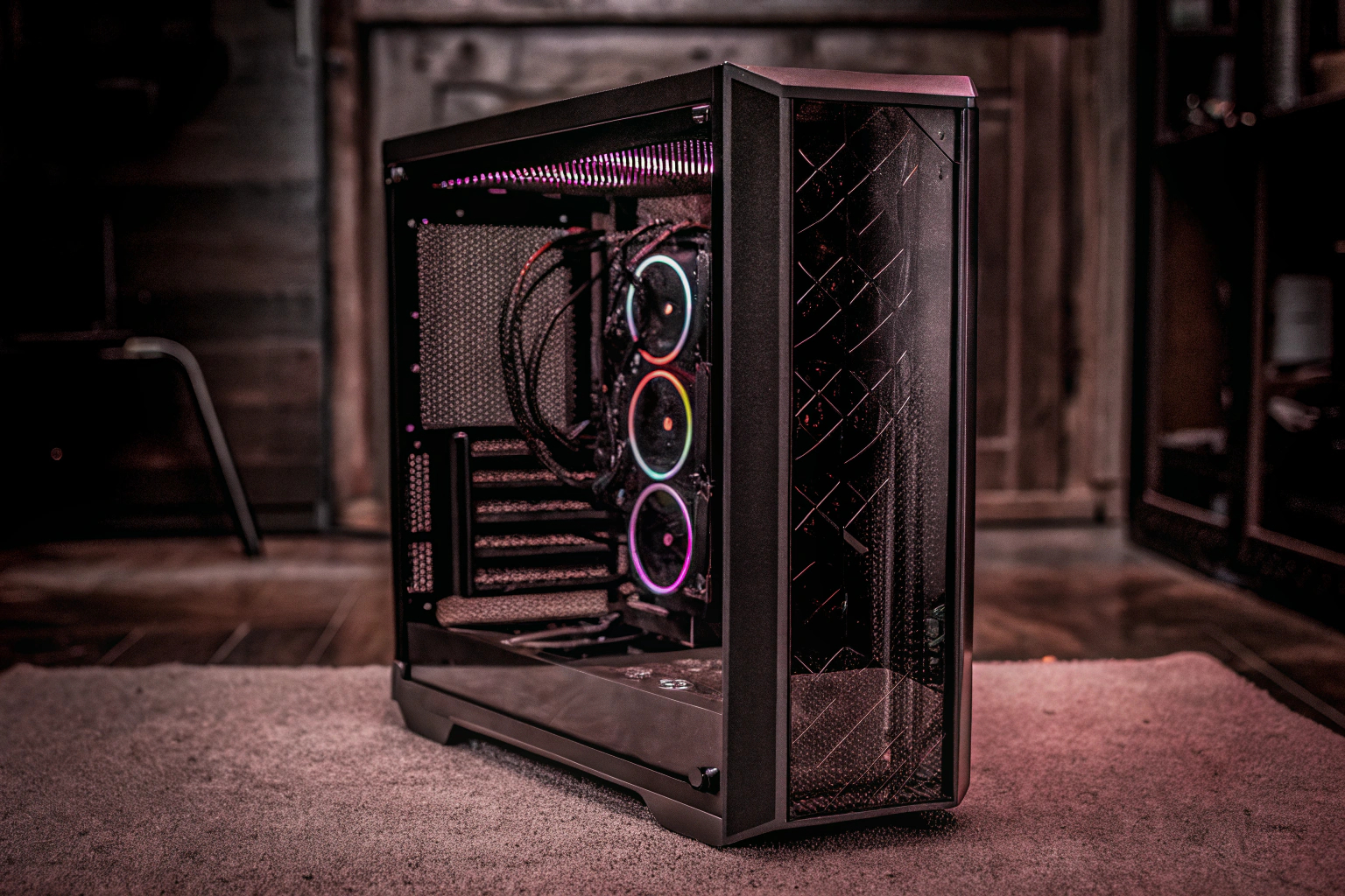 Ein leistungsstarker Gaming-PC mit moderner Hardware Gaming-PC für Modding