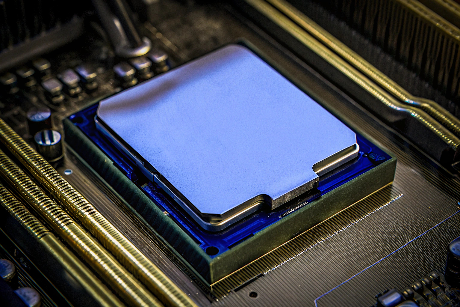 Ein moderner Prozessor, der die Leistung eines Gaming-PCs erheblich steigert. Moderner Prozessor für Gaming-PC