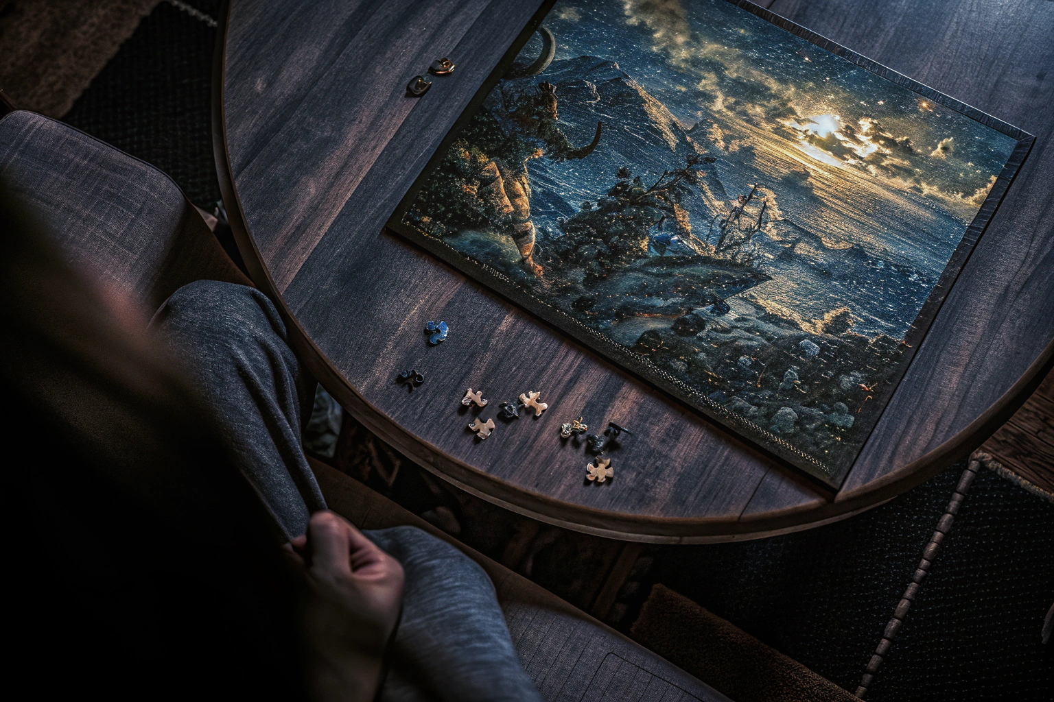 Ein Puzzle mit World of Warcraft Dragonflight Motiv World of Warcraft Puzzle