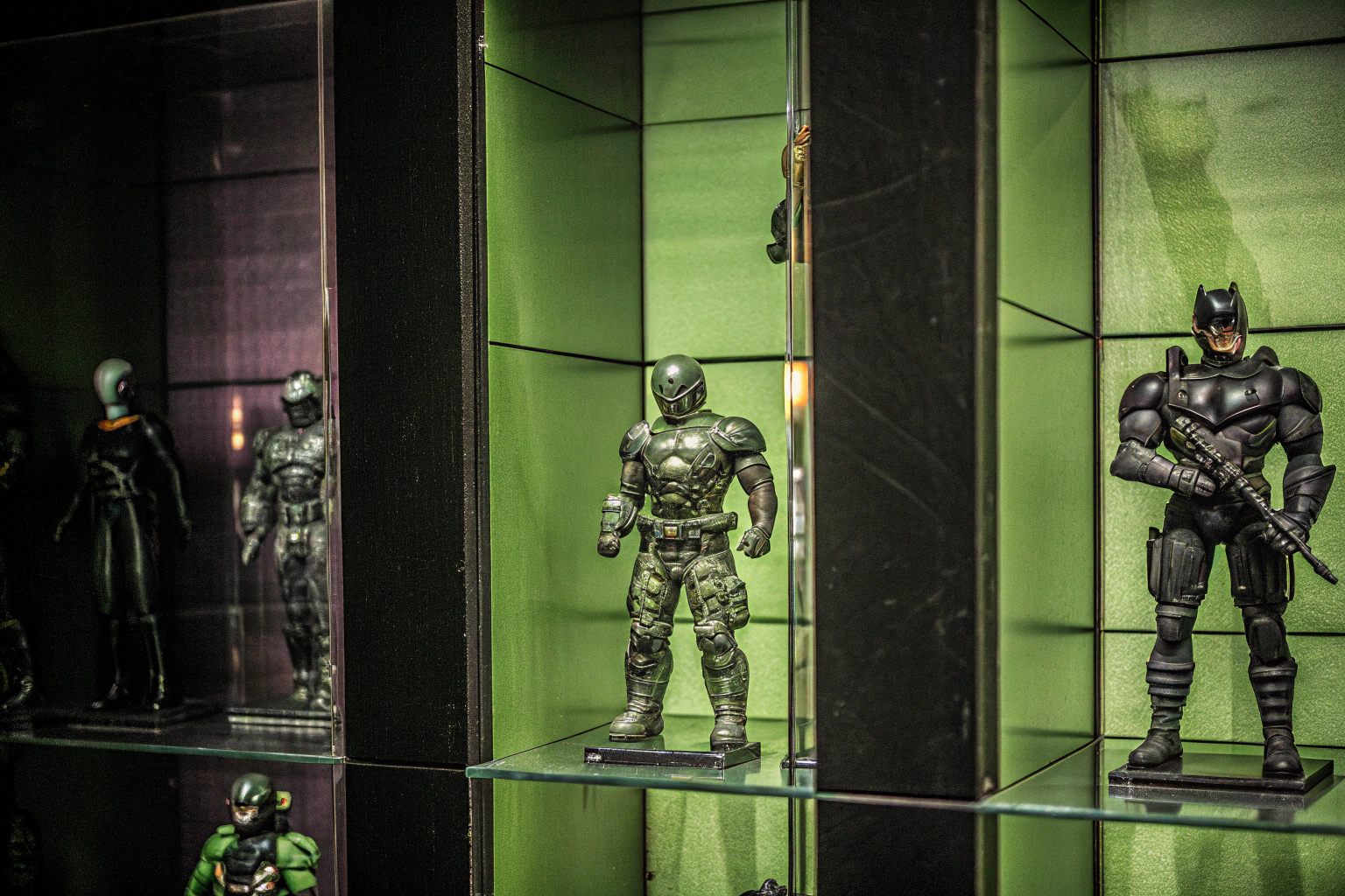 Actionfiguren Vitrine