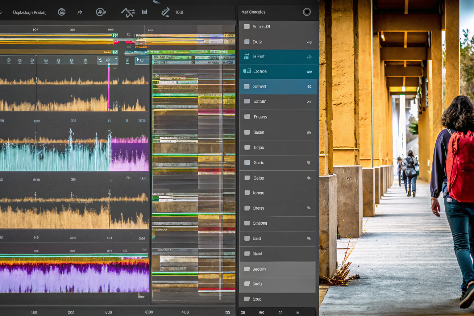Ein Screenshot von Adobe Premiere Pro während der Bearbeitung eines Game-Trailers. Adobe Premiere Pro bei der Game-Trailer-Bearbeitung