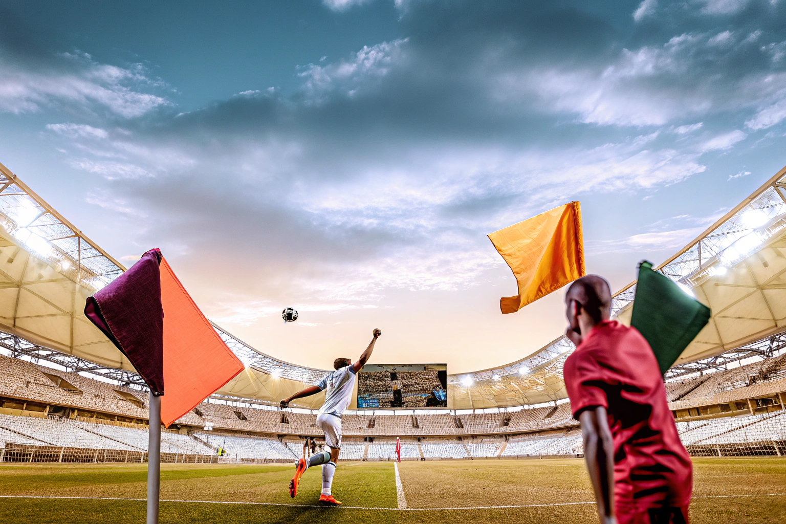 Ein spannendes Fußballmatch in EA SPORTS FC 25, das die Intensität des Spiels zeigt. EA SPORTS FC 25 Xbox One Spiel