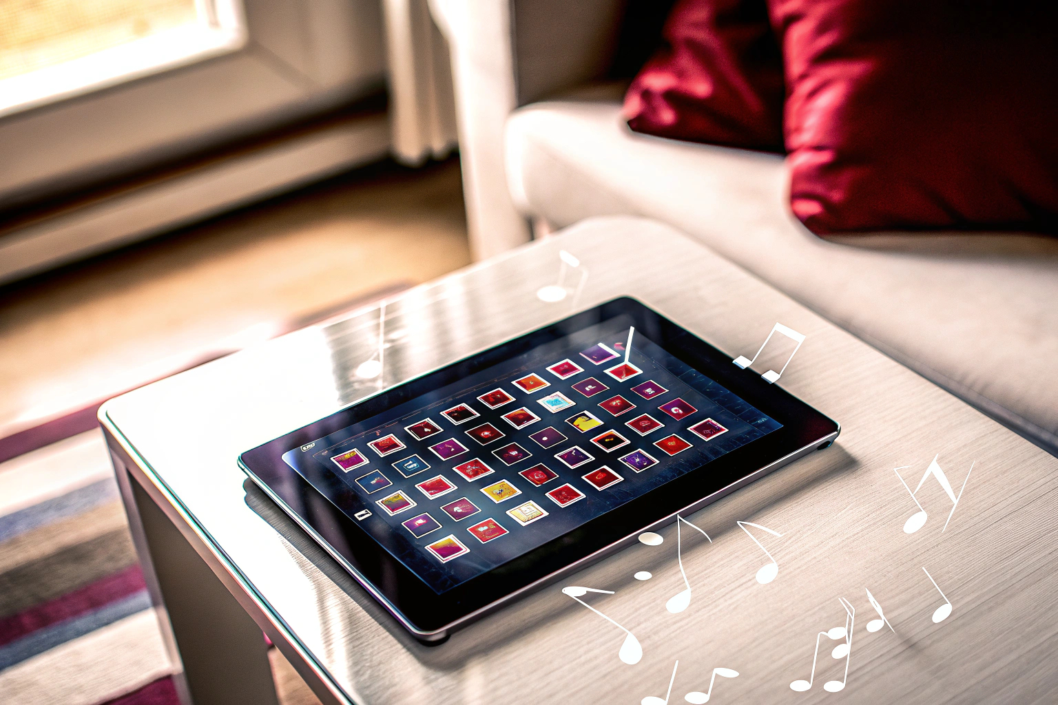 Magic Tiles 3 auf Tablet