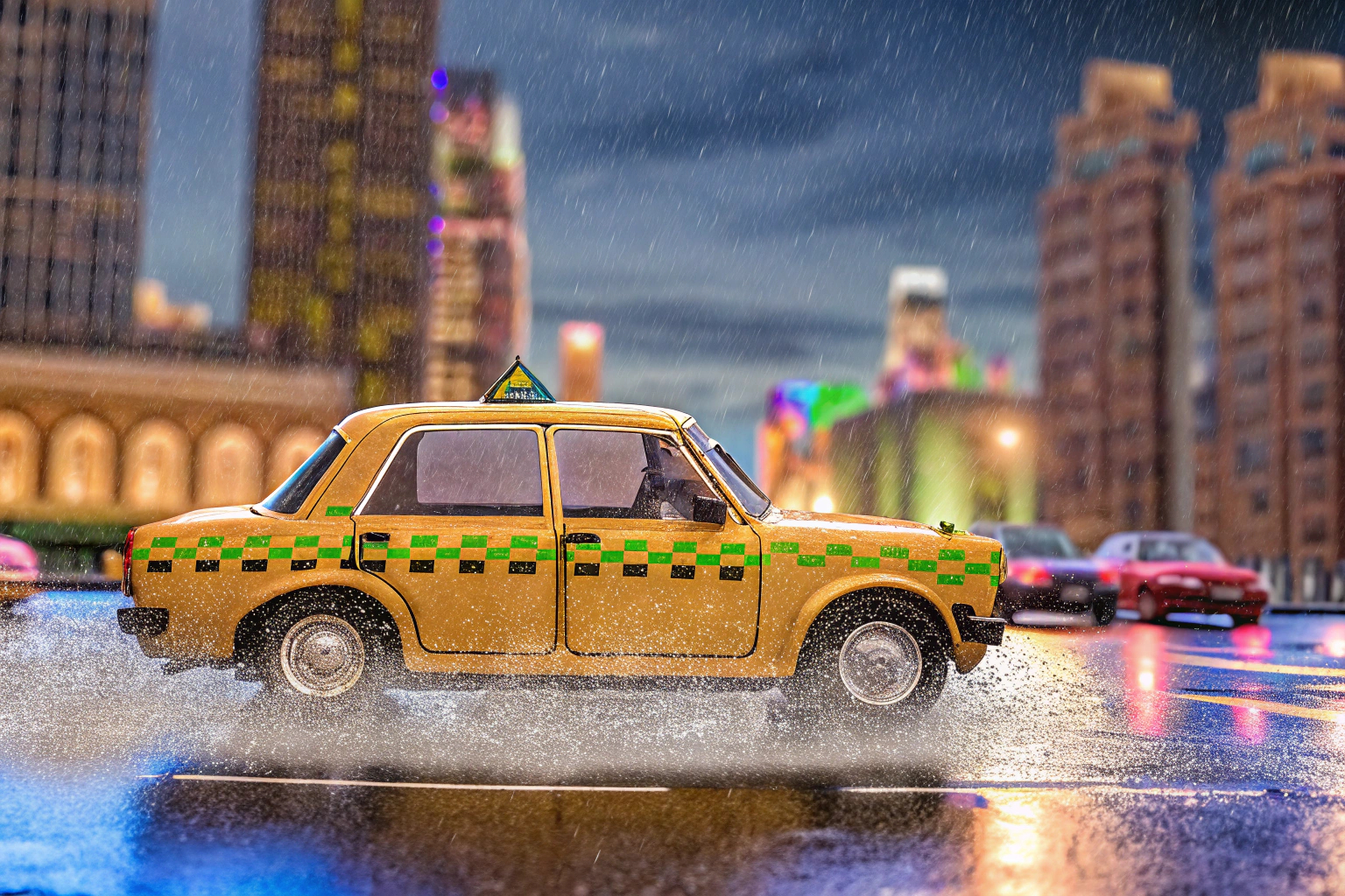 Ein virtueller Lieblingstaxifahrer in Aktion im Spiel Taxi Driving 3D. Taxi Driving 3D Simulator