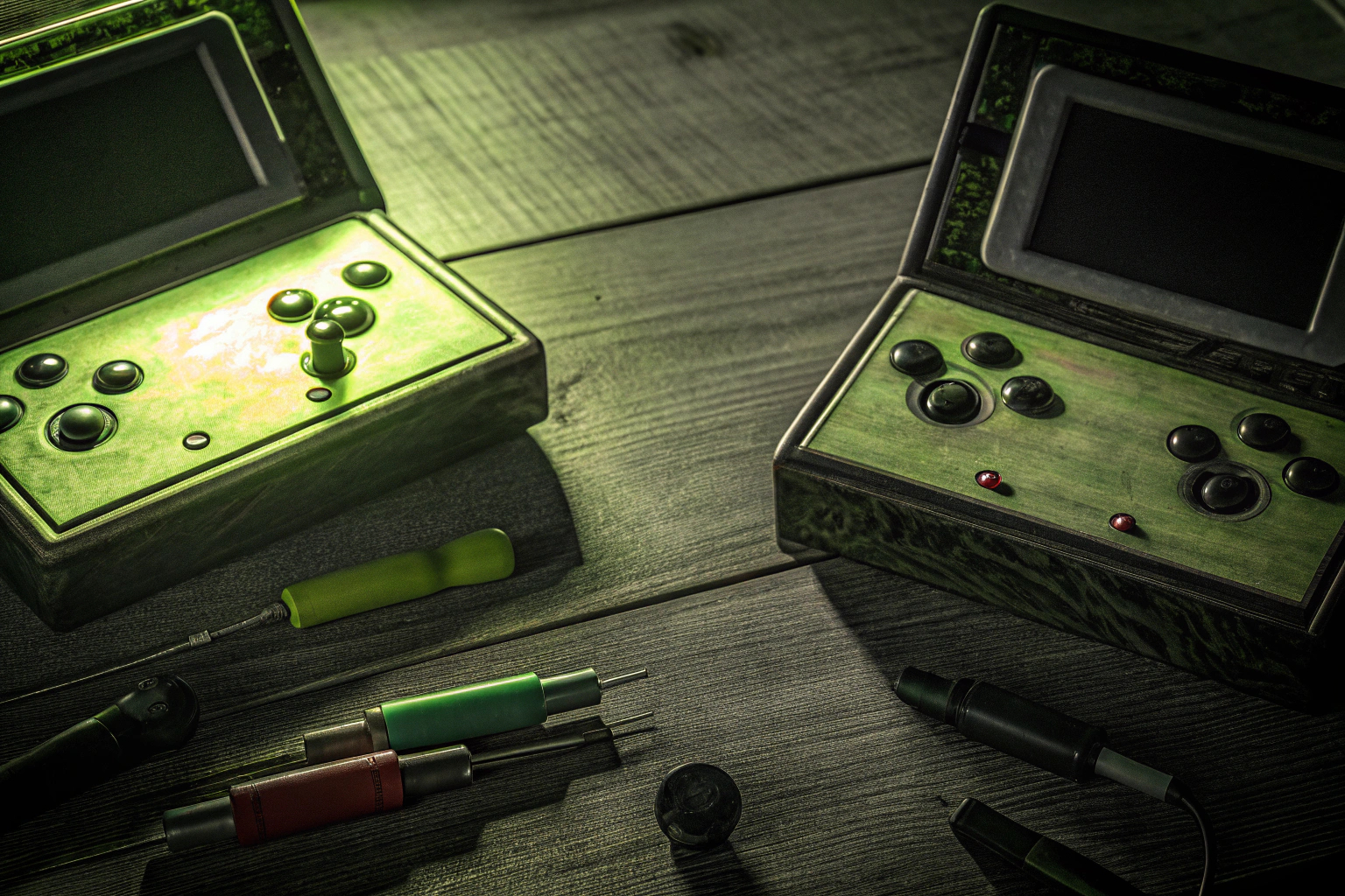 Eine Auswahl an Retro-Konsolen, die perfekt für den Einstieg ins Modding geeignet sind. Retro-Konsolen für Modding