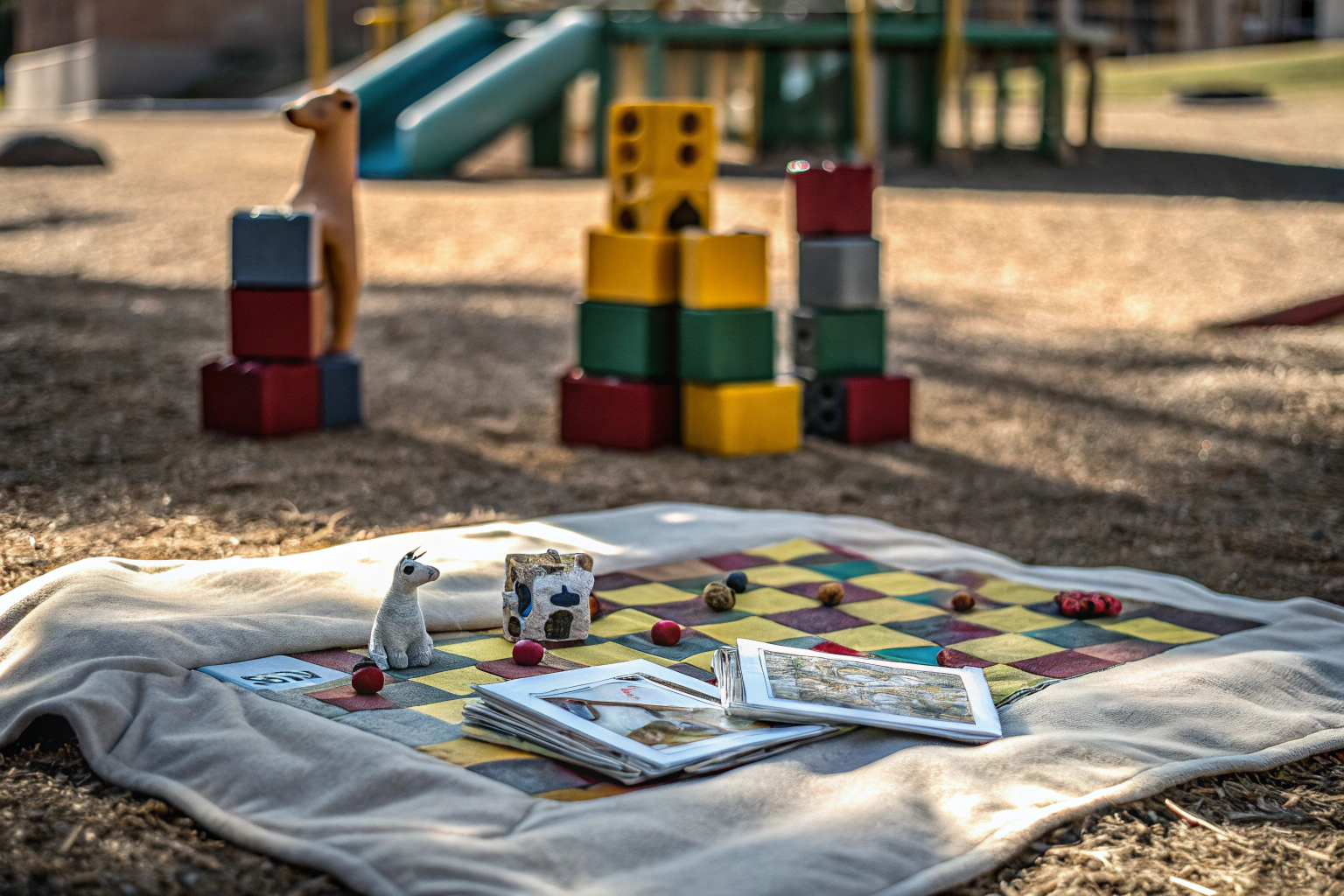 Eine Familie spielt Pantomime für Kinder von moses, ein lustiges und kreatives Gesellschaftsspiel. Familie spielt Pantomime für Kinder von moses