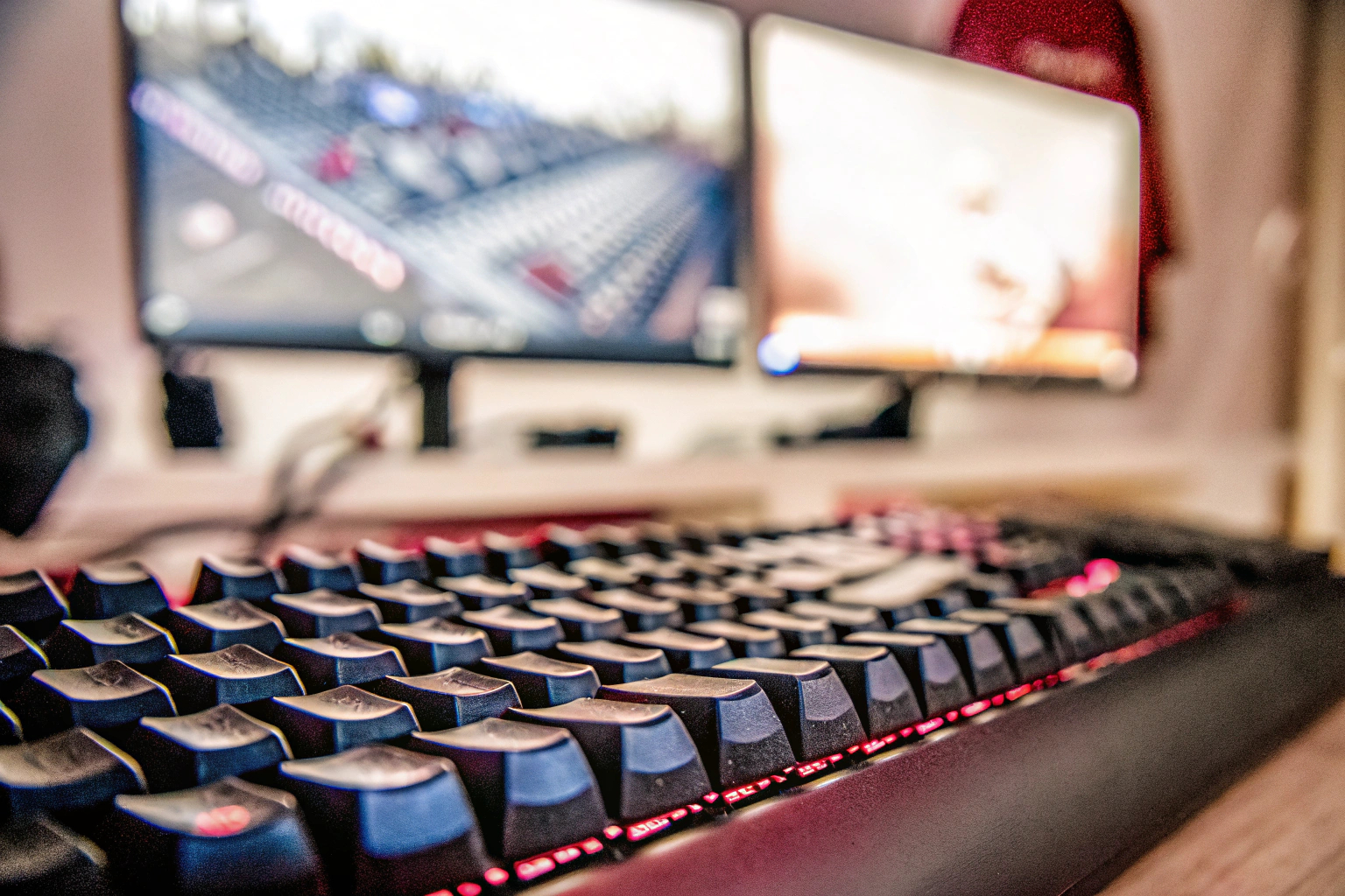 Gaming-Tastatur im E-Sport
