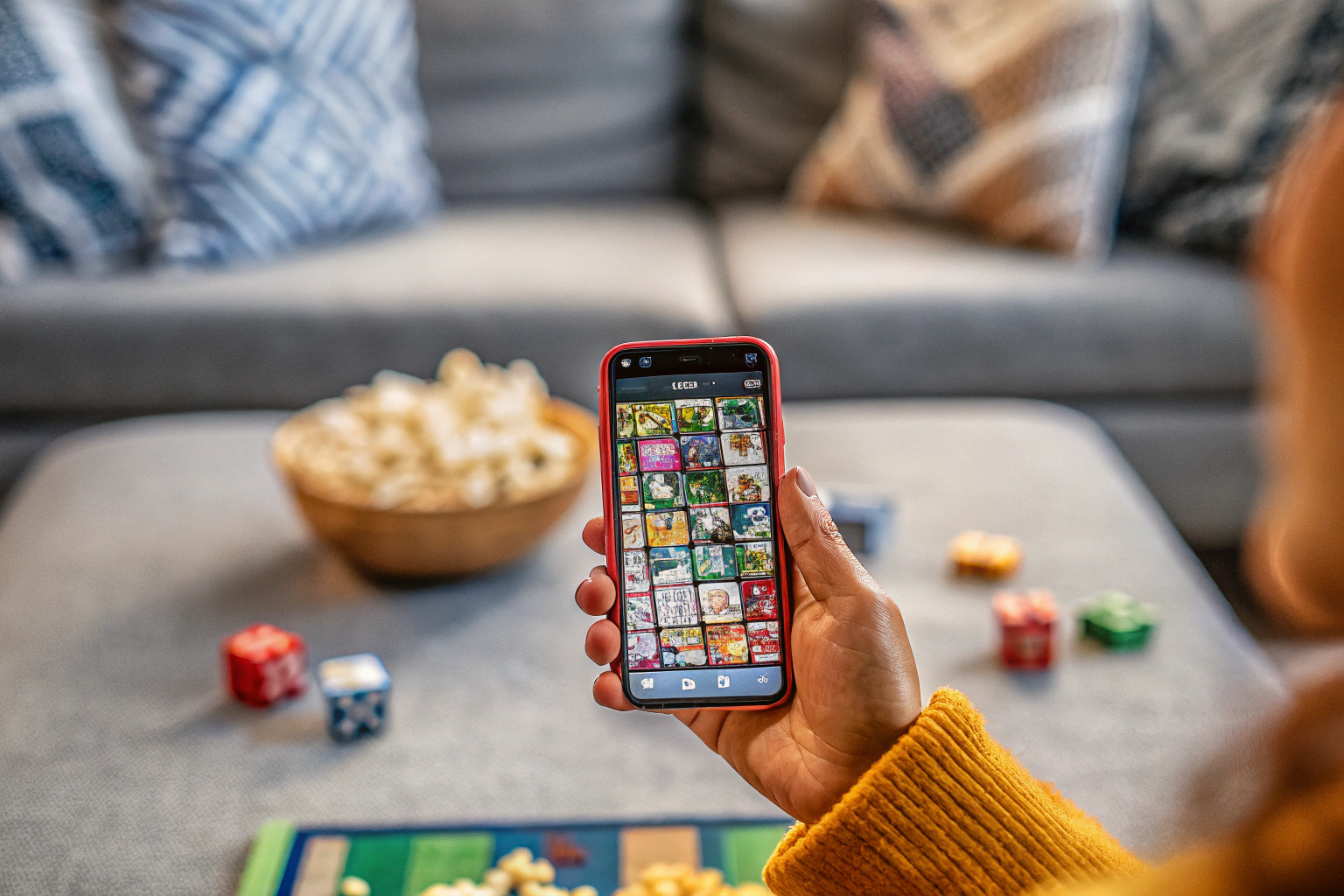 Freunde spielen Monopoly GO! auf Smartphones