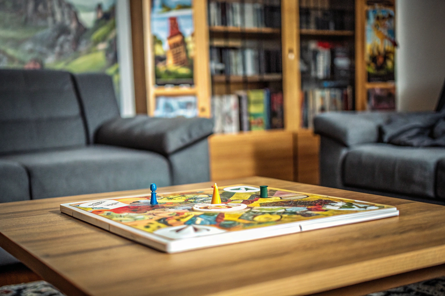 Gemeinschaft beim Brettspiel