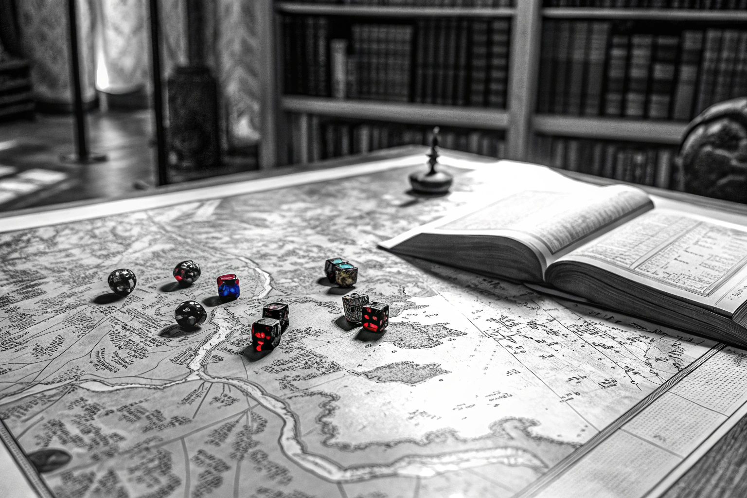 RPG-Spieler am Tisch