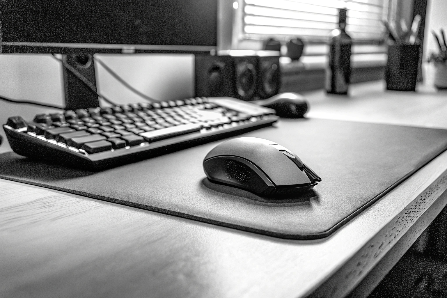 Kabellose Gaming-Maus und Tastatur