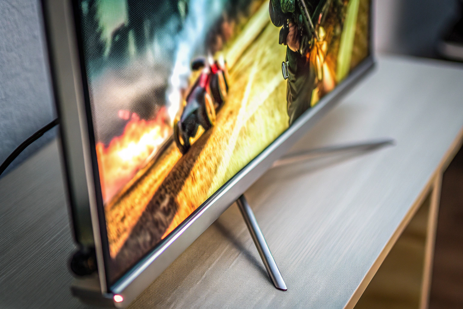 Gaming-Monitor mit schneller Bewegung