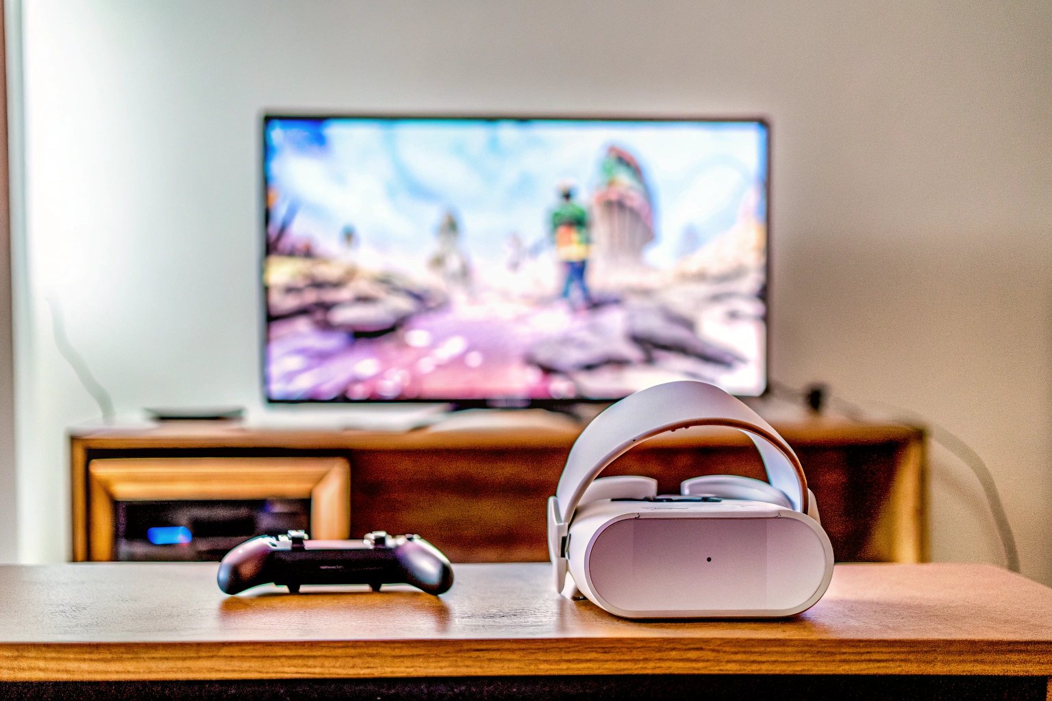 Gaming in Virtual Reality
