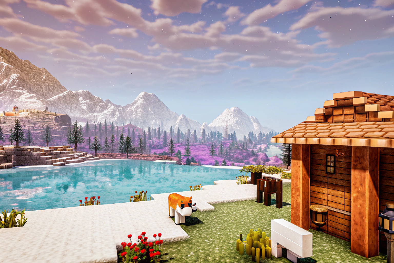 Eine spannende Minecraft-Welt, die auf der Nintendo Switch erkundet wird. Minecraft auf Nintendo Switch