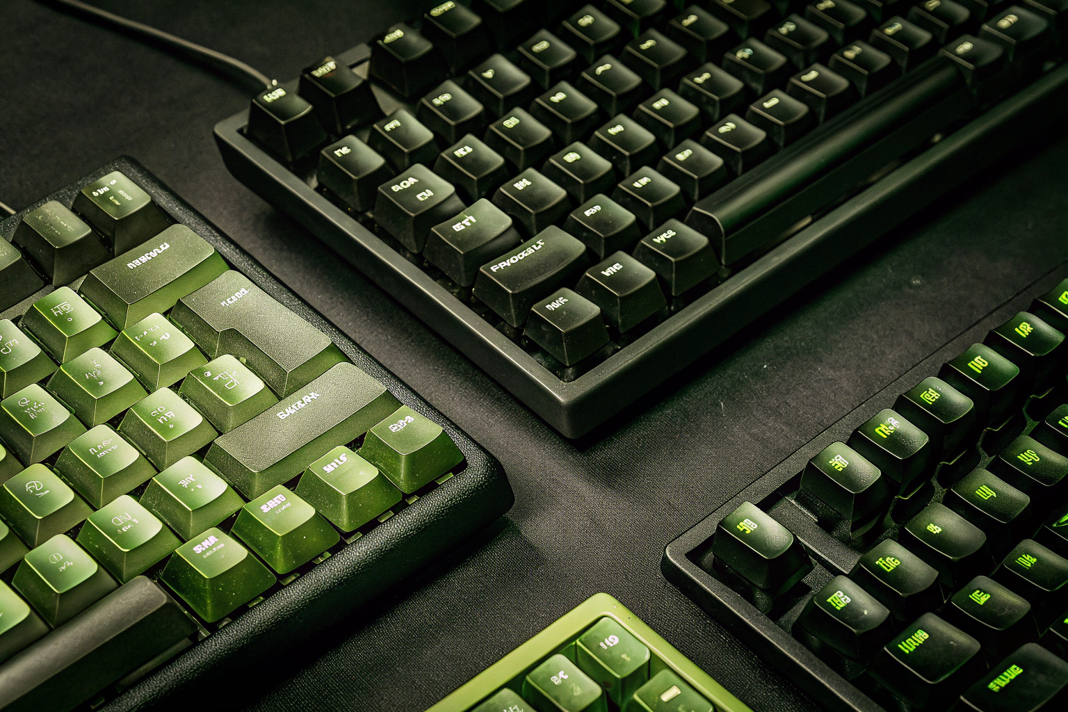 Verschiedene Gaming-Tastaturen