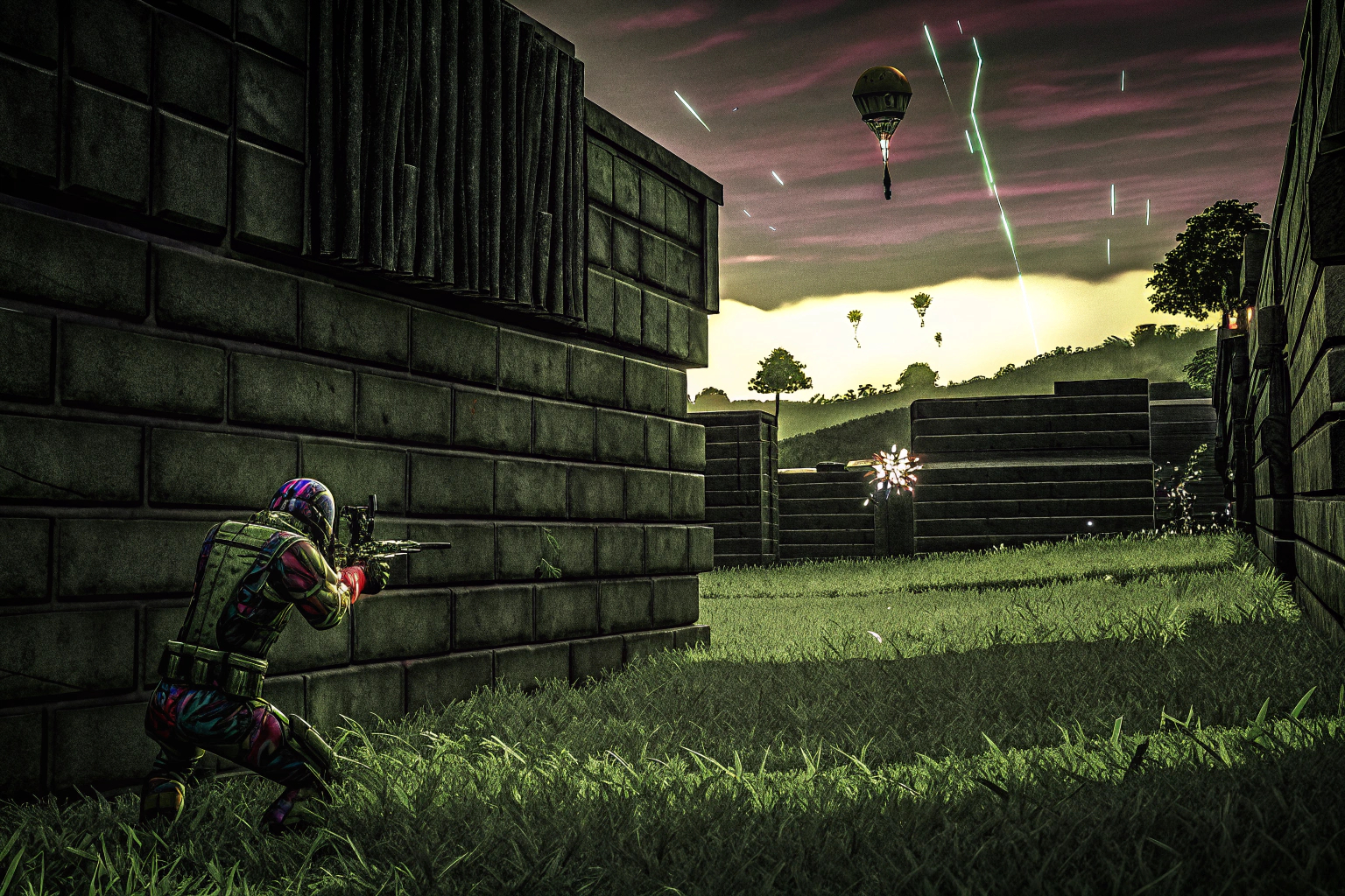 Fortnite-Spielszene