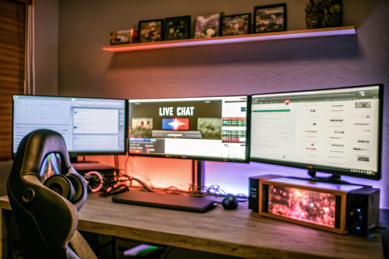 Gaming-Community, die gemeinsam spielt und Nachrichten teilt Gaming-Community
