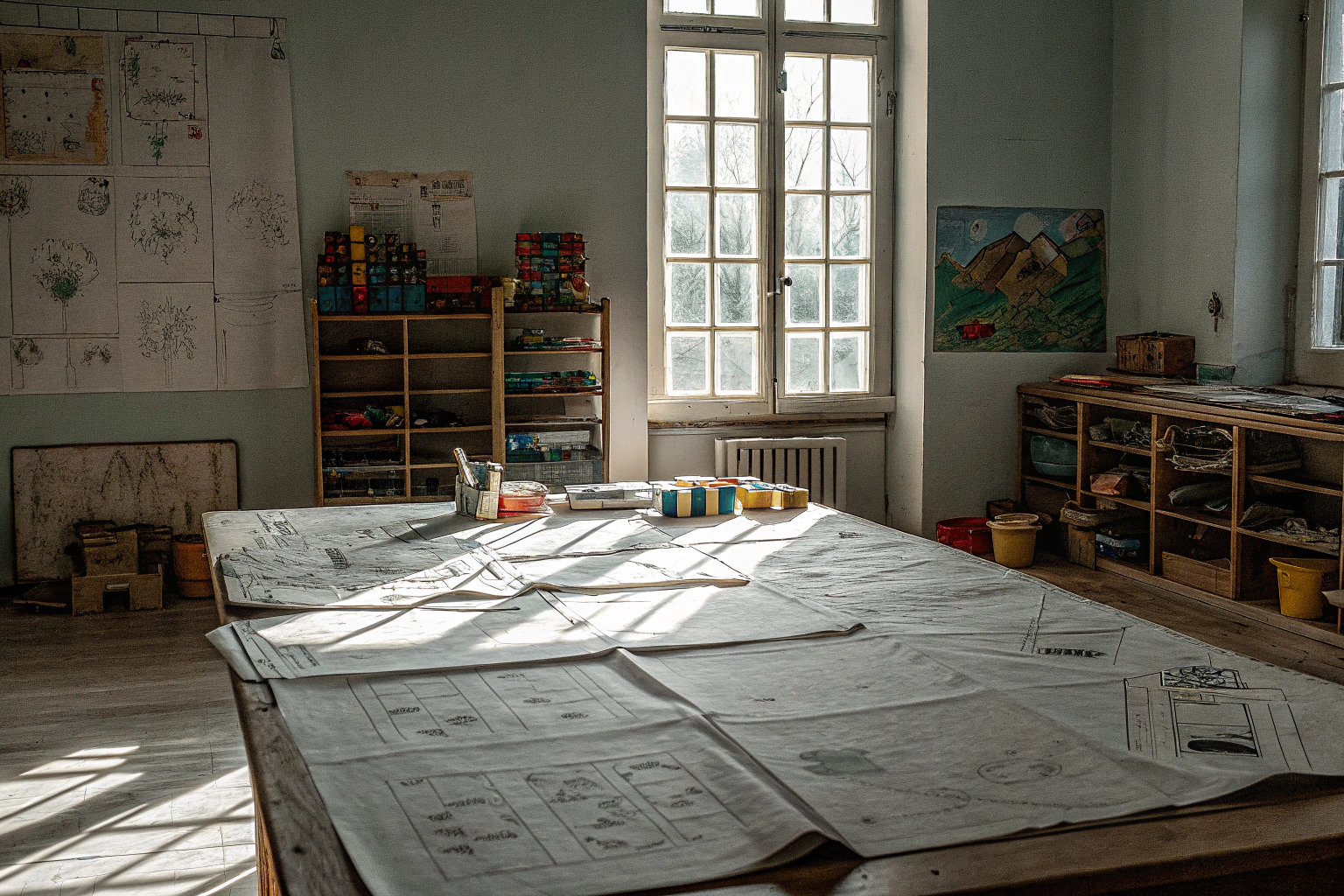 Kinder beim Spielen und Lernen mit kreativen Übungen. Kreative Übungen zur Selbstregulation