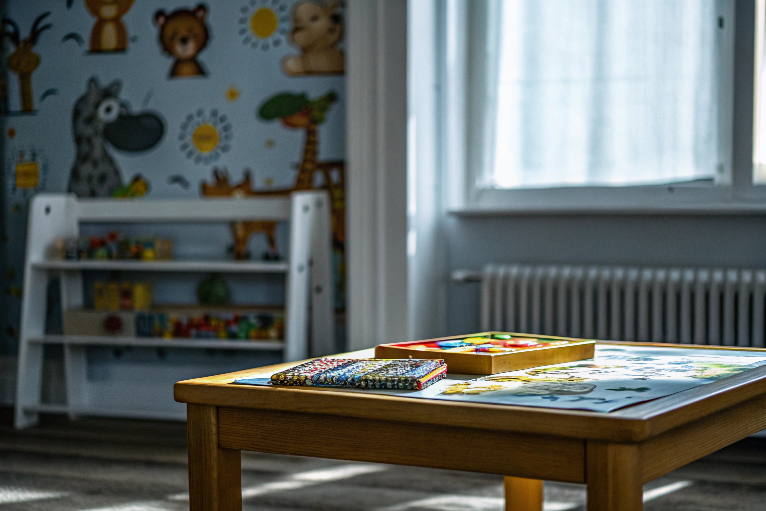 Kinder, die ein Lernspiel spielen und dabei Freude haben. Kinder spielen Lernspiel