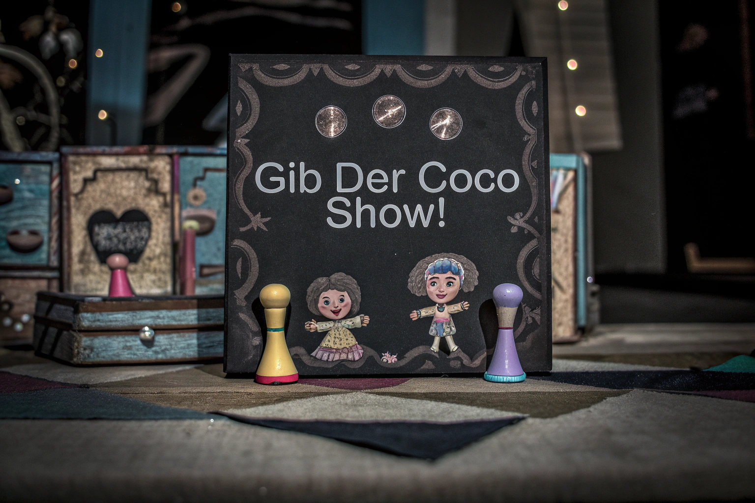 Kinder spielen Gib der Coco Show! von PLAY FUN BY IMC TOYS Gib der Coco Show! Spielszene