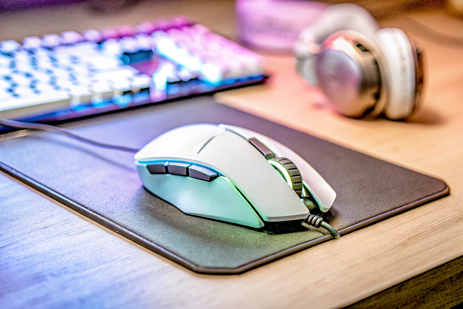 Logitech G502 HERO Gaming-Maus in Aktion Logitech G502 HERO Gaming-Maus