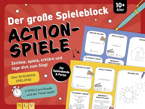 Der große Spieleblock Action-Spiele
