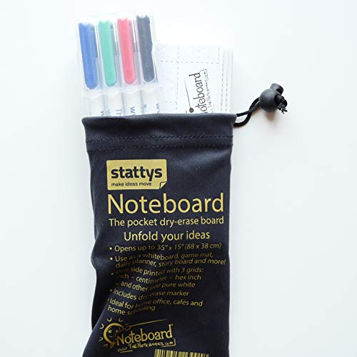 Stattys Noteboard – Faltbares Whiteboard