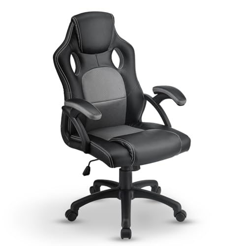 Juskys Racing Schreibtischstuhl Montreal ergonomisch