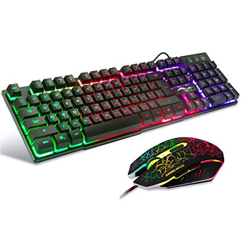 BAKTH Gaming Tastatur und Maus Set