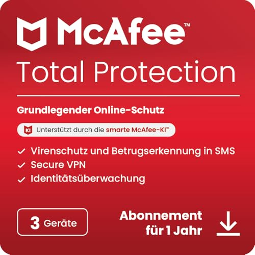 McAfee Total Protection (3 Geräte) 2025