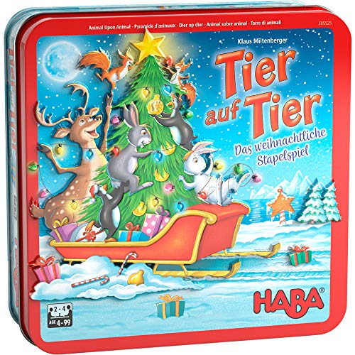 HABA 305525 - Tier auf Tier