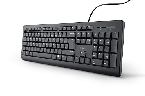 Trust Taro Kabelgebundene Tastatur